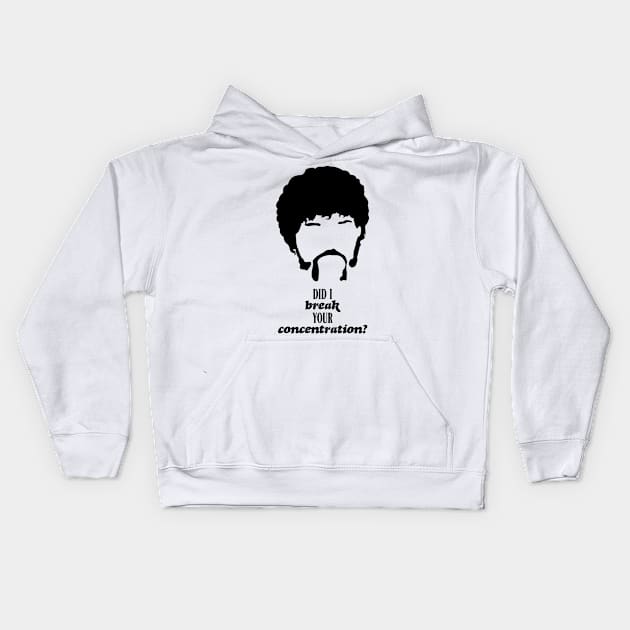 Pulp Fiction Jules Kids Hoodie by OutlineArt